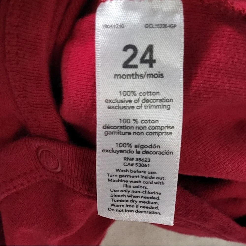 Carter's Baby Boys 2pc Sport Themed Bodysuits Bundle Size 24M